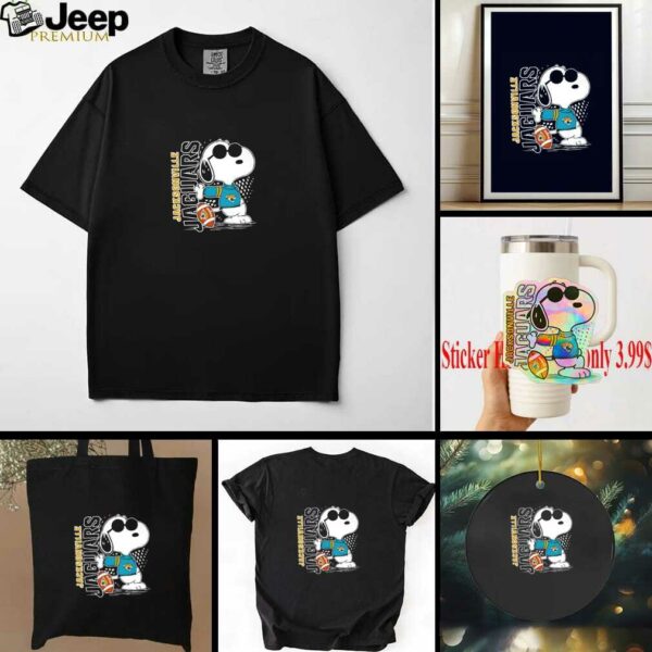 Snoopy x Jacksonville Jaguars football shirt