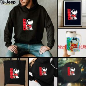 Snoopy x Kansas City Chiefs football shirt
