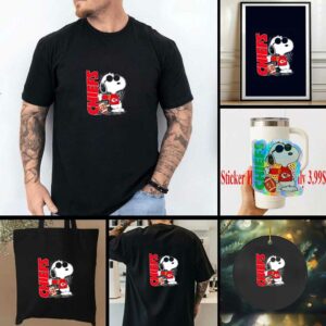 Snoopy x Kansas City Chiefs football shirt
