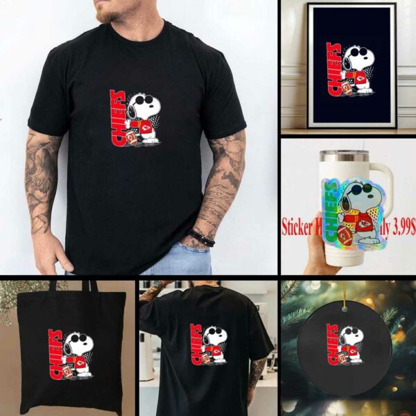 Snoopy x Kansas City Chiefs football shirt