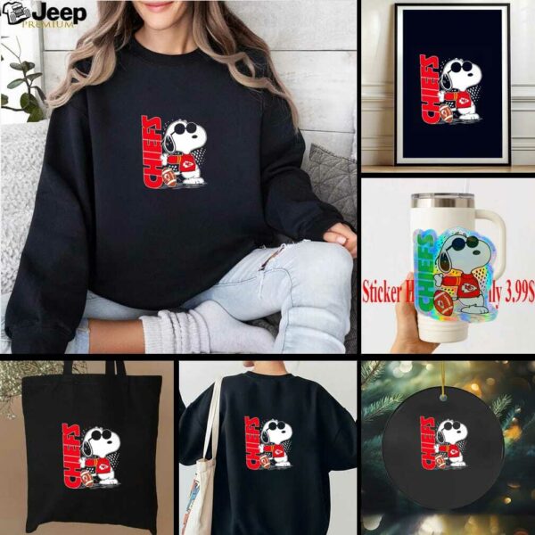 Snoopy x Kansas City Chiefs football shirt