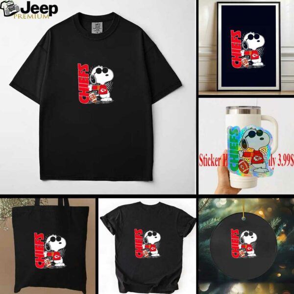 Snoopy x Kansas City Chiefs football shirt