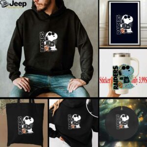 Snoopy x Las Vegas Raiders football shirt