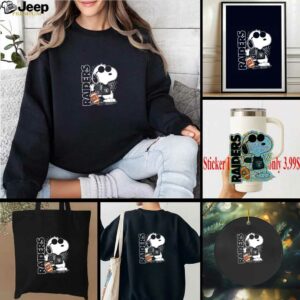 Snoopy x Las Vegas Raiders football shirt