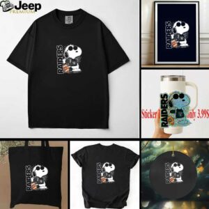 Snoopy x Las Vegas Raiders football shirt