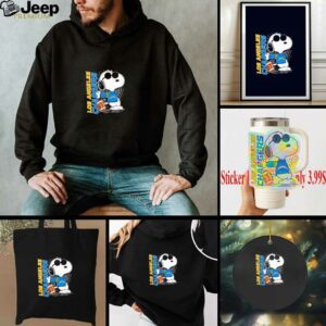 Snoopy x Los Angeles Chargers football shirt