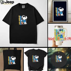 Snoopy x Los Angeles Chargers football shirt