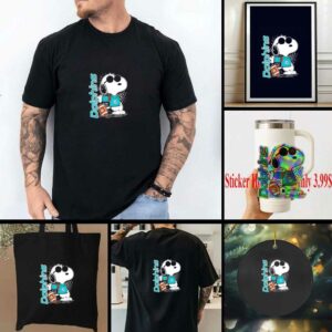 Snoopy x Miami Dolphins football shirt