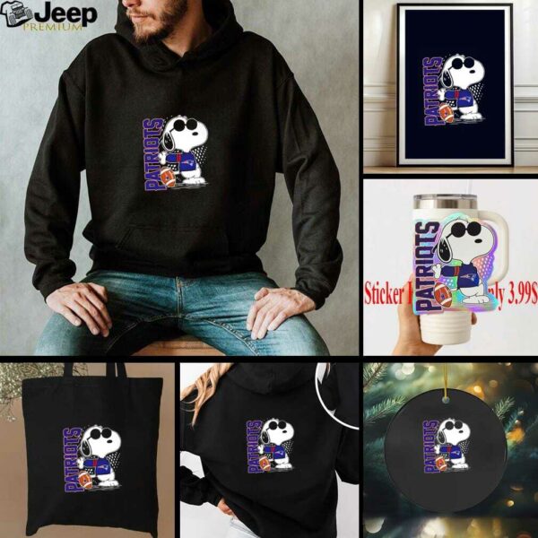 Snoopy x New England Patriots football shirt