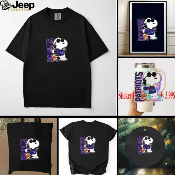 Snoopy x New England Patriots football shirt
