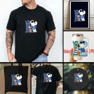 Snoopy x Tennessee Titans football shirt