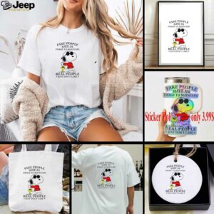 Snoopy x Woodstock fake people have an image to maintain...