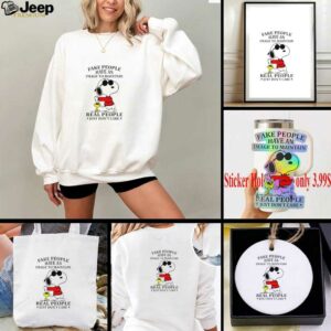 Snoopy x Woodstock fake people have an image to maintain...