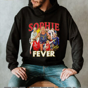 Sophie Cunningham Indiana Fever WNBA All Star collage signature shirt