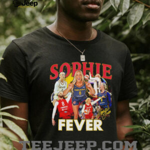 Sophie Cunningham Indiana Fever WNBA All Star collage signature shirt