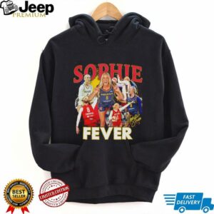 Sophie Cunningham Indiana Fever WNBA All Star collage signature shirt