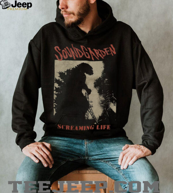 Soundgarden Godzilla Screaming Life T Shirt