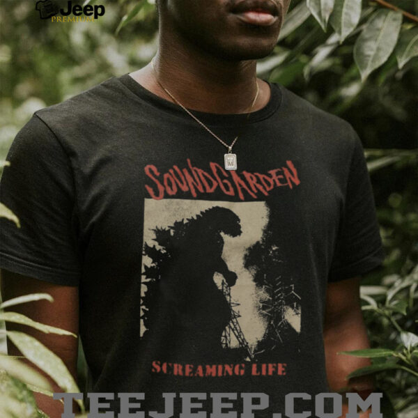 Soundgarden Godzilla Screaming Life T Shirt