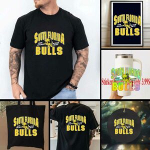 South Florida Bulls Green and Gold We Stand United shirt