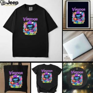 Stitch Fan Minnesota Vikings Nfl Shirt