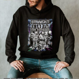 Straight outta your nightmare characters Halloween shirt