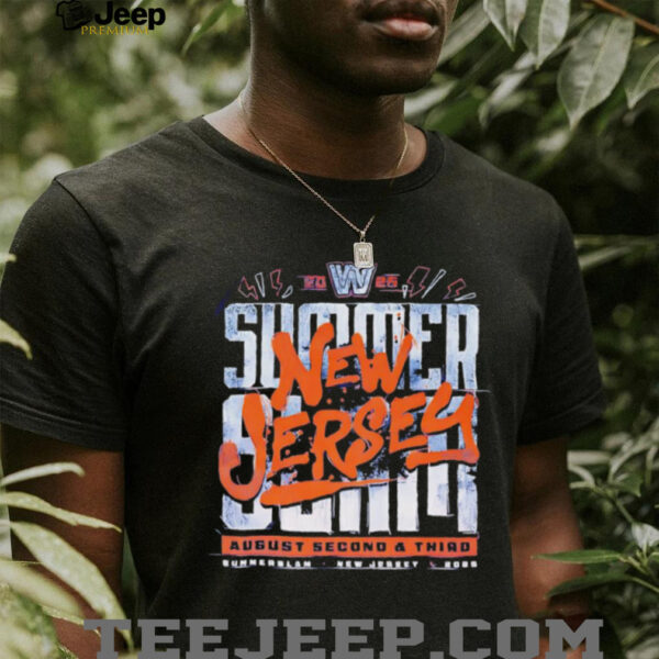 Summerslam 2025 Summer New Jersey August Second and Third shirt