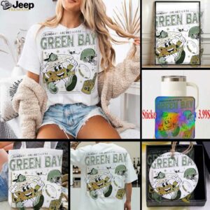 Sundays are better in Green Bay Packers shirt