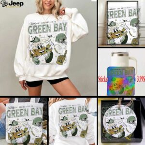 Sundays are better in Green Bay Packers shirt