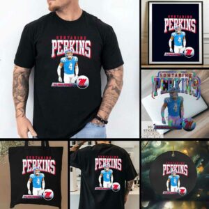 Suntarine Perkins Ole Miss Rebels Illustrated shirt
