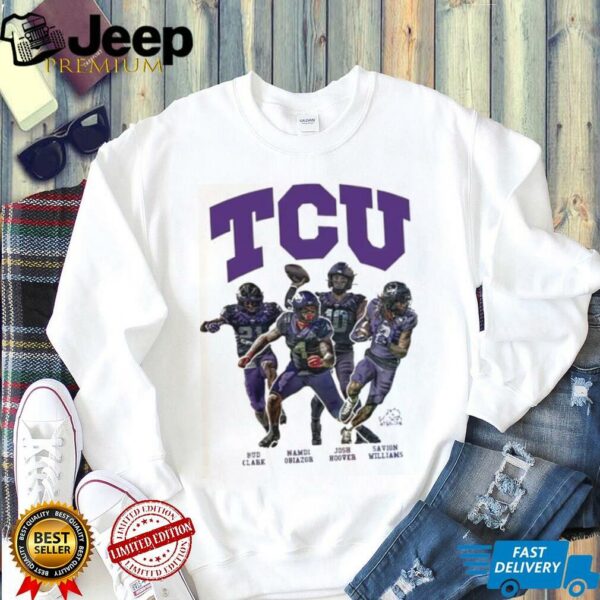 TCU Horned Frogs football players vintage shirt