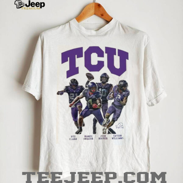 TCU Horned Frogs football players vintage shirt