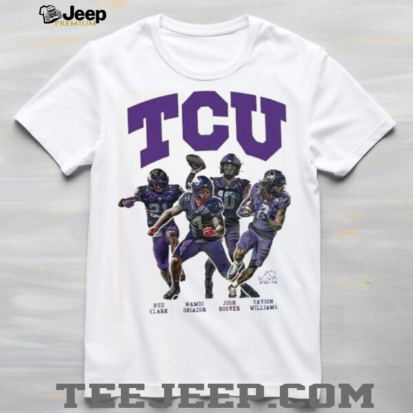 TCU Horned Frogs football players vintage shirt