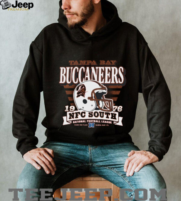 Tampa Bay Buccaneers Stripe Splash Franklin Throwback T Shirt