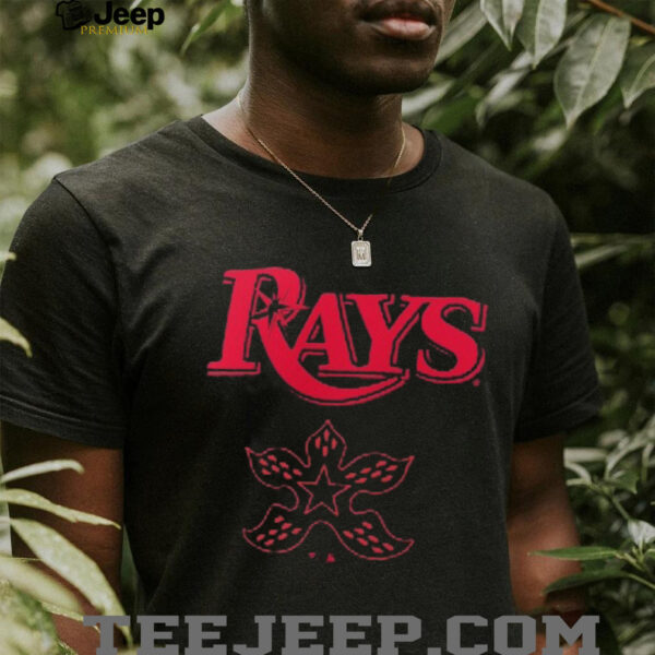 Tampa Bay Rays Stranger Things Demogorgan T Shirt