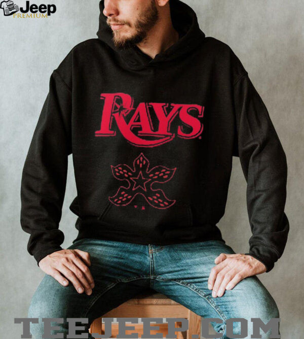 Tampa Bay Rays Stranger Things Demogorgan T Shirt