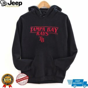 Tampa Bay Rays Stranger Things Logo Lockup T Shirt