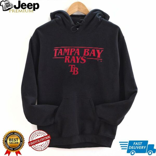 Tampa Bay Rays Stranger Things Logo Lockup T Shirt