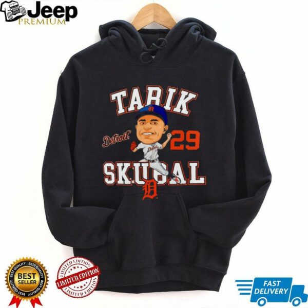 Tarik Skubal Detroit Tigers MLB caricature shirt
