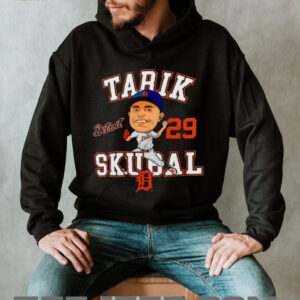 Tarik Skubal Detroit Tigers MLB caricature shirt