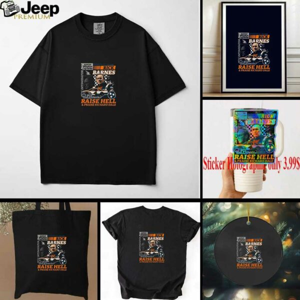 Tennessee Volunteers Rick Barnes NASCAR Racing T Shirt