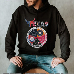 Texas Sports Teams Logo Cowboys x Astros x Rockets x Texans x Rangers Shirt
