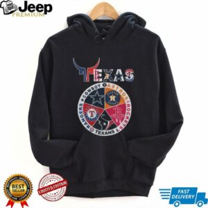 Texas Sports Teams Logo Cowboys x Astros x Rockets x Texans x Rangers Shirt