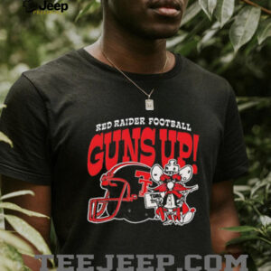 Texas Tech Red Raiders University football guns up shirt