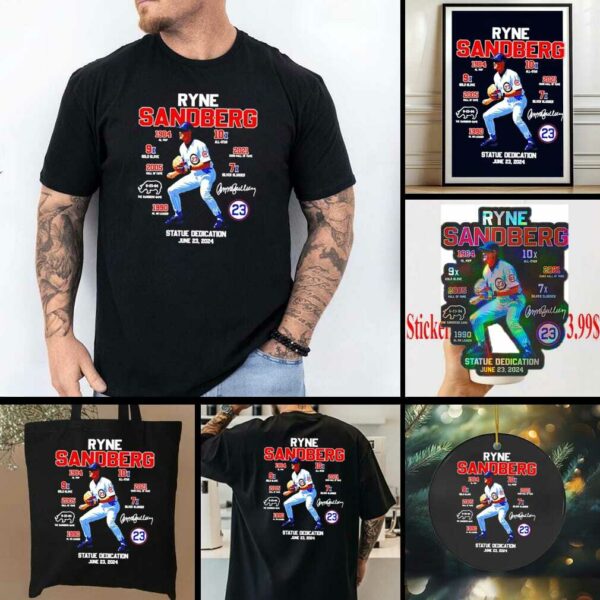 Thank You Ryno Ryne Sandberg Forever 23 Chicago Cubs shirt