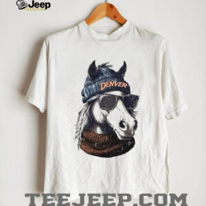 The Denver Broncos football mascot shirt