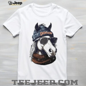 The Denver Broncos football mascot shirt