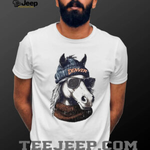 The Denver Broncos football mascot shirt