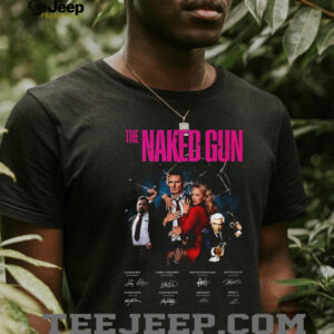 The Naked Gun movie signatures poster shirt