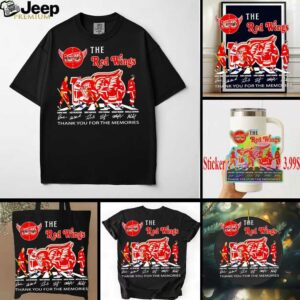 The Red Wings 100 years of Hockeytown thank you for the memories shirt