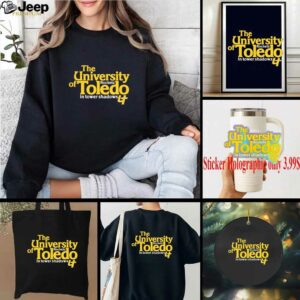 The University Toledo Rockets in tower shadows shirt